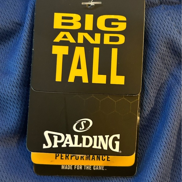 NWT Spaulding Men’s Performance Big and Tall Athletic Shorts - Picture 6 of 7